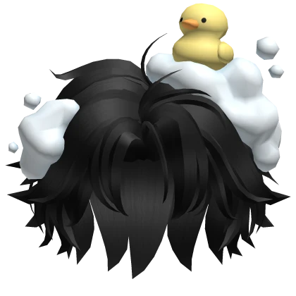 Rubber Duck Bubble Messy Hair 🛁