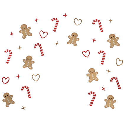 Christmas Gingerbread Aura