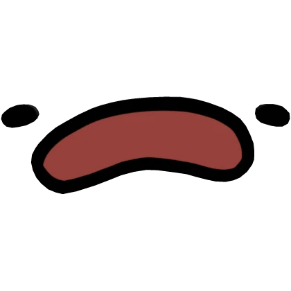 sad derpy creature (3D face)