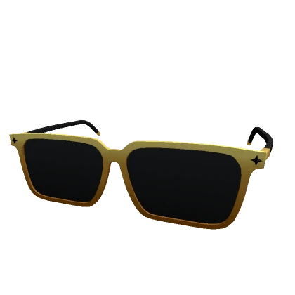 Golden Celebrity Shades