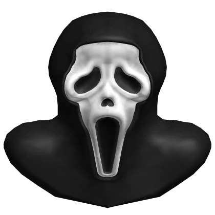 Scream Ghostface Mask & Hood