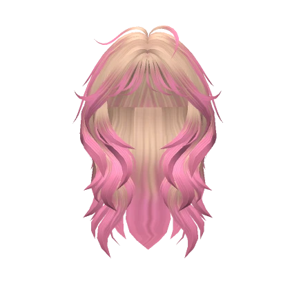 Rockstar Wolfcut (Blonde to Pink)