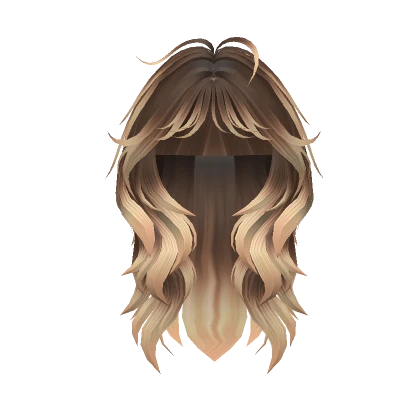 Rockstar Wolfcut (Brown Ombre)