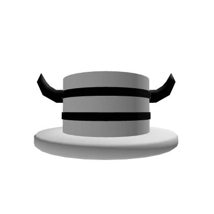 Black Striped Top Hat