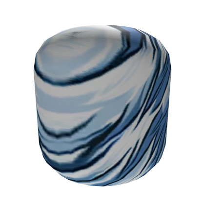 Light Blue Painted Head