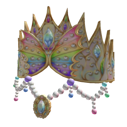 Rainbow Fairy Jeweled Tiara