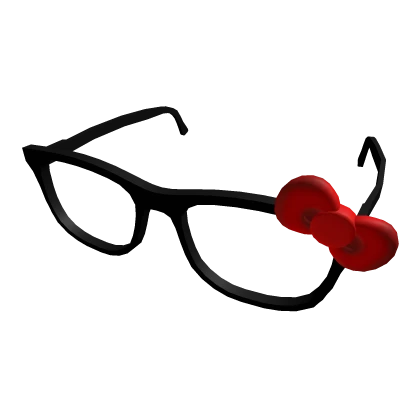 Red bowtie glasses