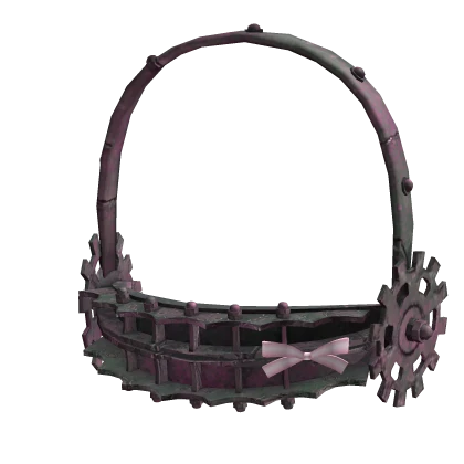 SAW bear trap w/ bow (pink)