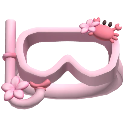 pink summer snorkel