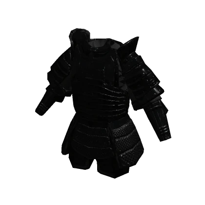 Darkened Undead Samurai Battle Armour