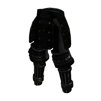 Darkened Undead Samurai Battle Pants