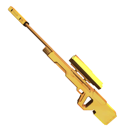 Golden Cyberpunk Sniper