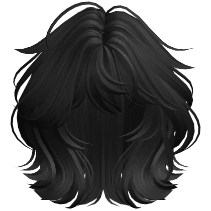 Black Short Layered Bob