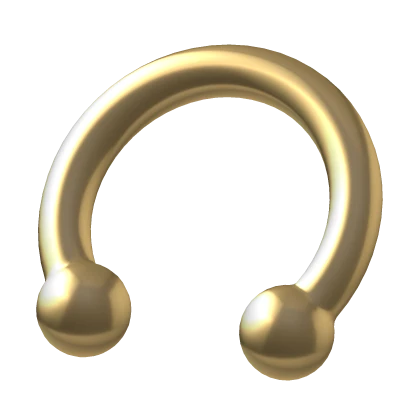 Septum Nose Piercing Gold