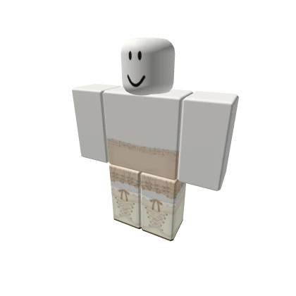 Beige Cute Short Aesthetic Skirt Pants