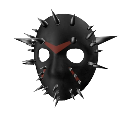 spikey punk hockey maks