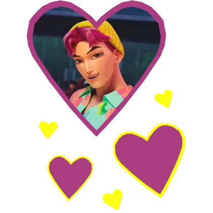 Thinking about Abby Saja hearts kpop demon hunters