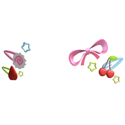 Kawaii Cherry Hair Clips