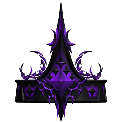 (⌛) PURPLE AMETHYST SIGIL CROWN