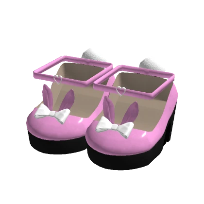 3.0 Bunny Heels - Pink