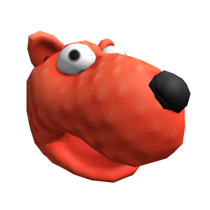 Rubber Dog Head