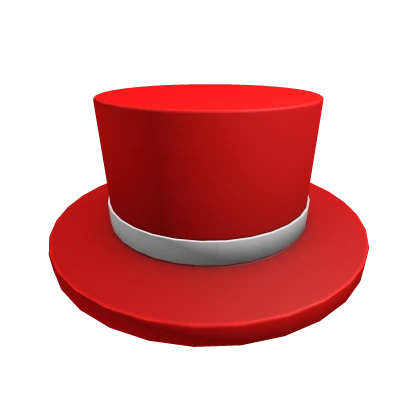 White Band Red Top Hat 