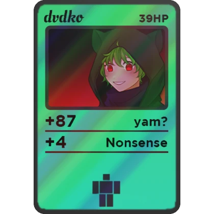 Shiny dvdko Trading Card