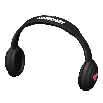 CHRUSH Headphones in Black