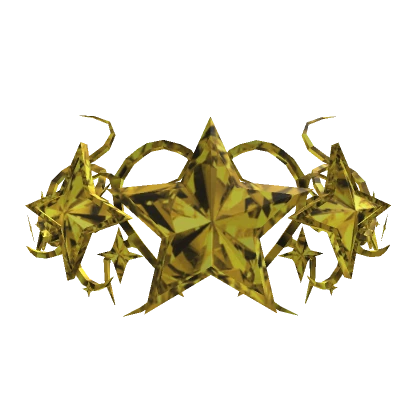 Yellow Sapphire Star Cyber Sigil Crown