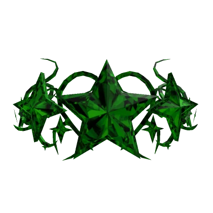 Emerald Star Cyber Sigil Crown