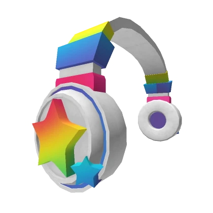 🌈  Rainbow Star Headphones 🌈