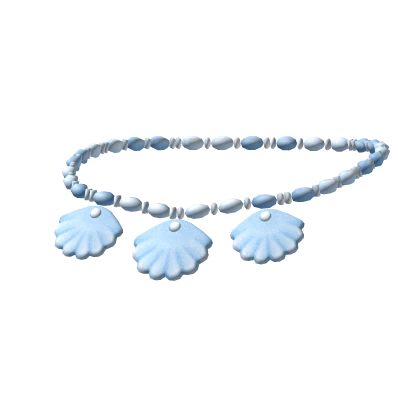 Blue Seashell Necklace