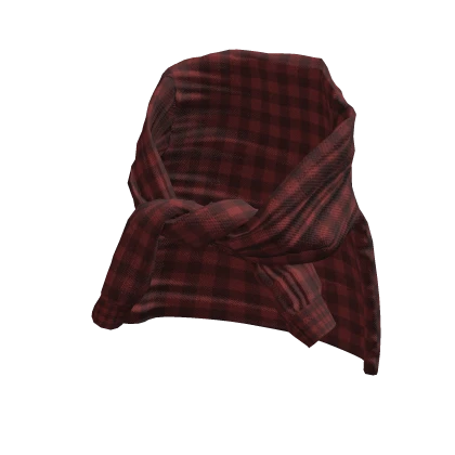 Waist Tied Shirt Red