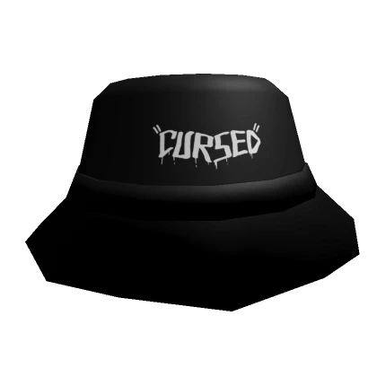 Cursed Graffiti Trendy Hat