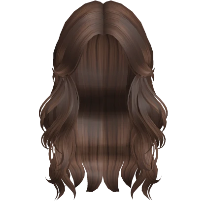 Casual Beach Wavy Hair - Brunette
