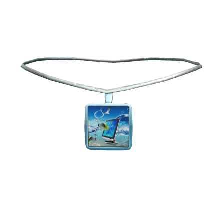 Frutiger Aero y2k 2000's necklace 1.0