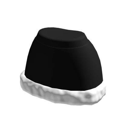 Christmas Mini Skirt Black