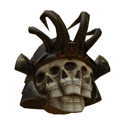 Undead Samurai Battle Helmet