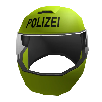 German Police Motorcycle Helmet