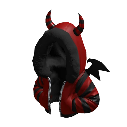 Akuma Streetwear Jacket Striped Red