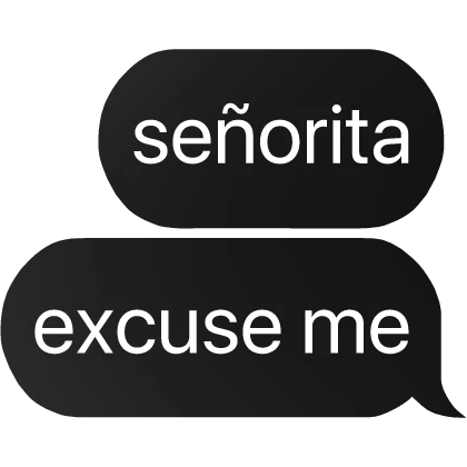 senorita excuse me thanos squid game text