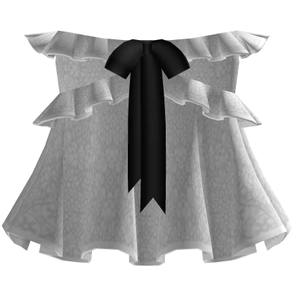 † : white off shoulder gothic doll lace dress 3.0