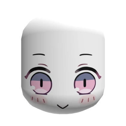 Cheery Kawaii Face (Pink)