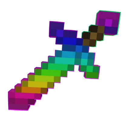 Enchanted Rainbow Sword