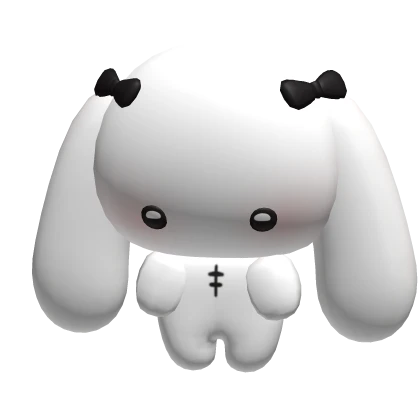 血 Angel Bunny Plushie (Back)