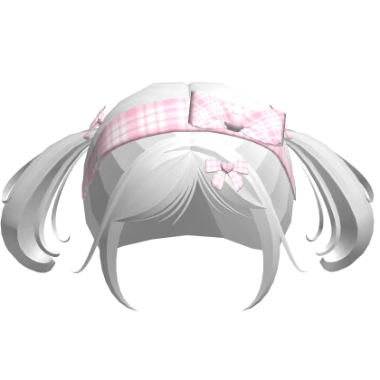 igari mori kei white cute pink headband coquette
