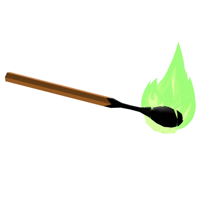 Green Match Stick
