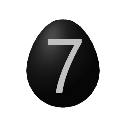 Mysterious '7' Egg