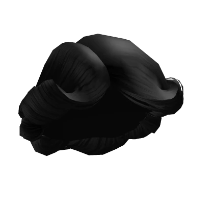 Classy 1910's Updo in Black