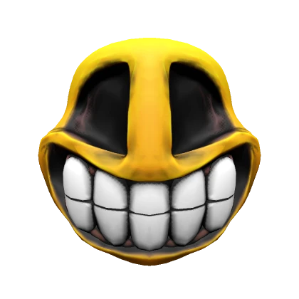 Hollow Comical Smile Head (Yellow)